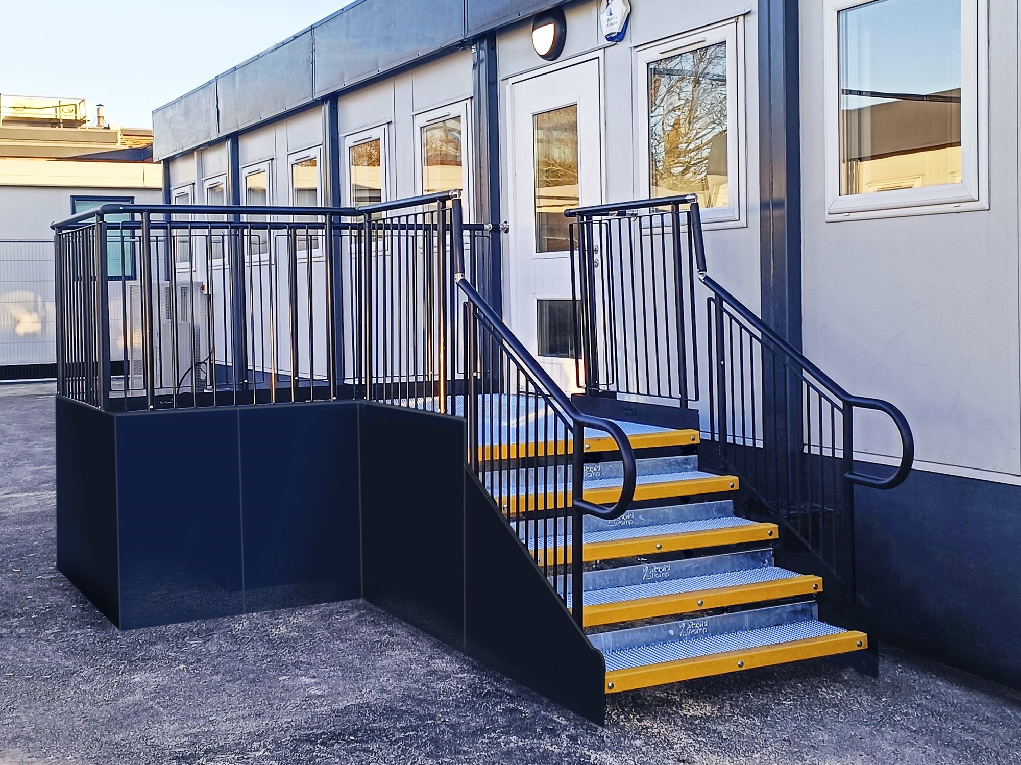 Woodkirk Academy, Wakefield, Modular Steps photo 5 Woodkirk Academy, Wakefield, Modular Steps photo 5